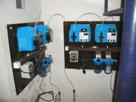 Desky pro MaR, dávkování chemikálií Desky pro MaR, dávkování chemikálií